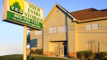 Entrance to Your Extra Storage - Halls in Knoxville, TN.
